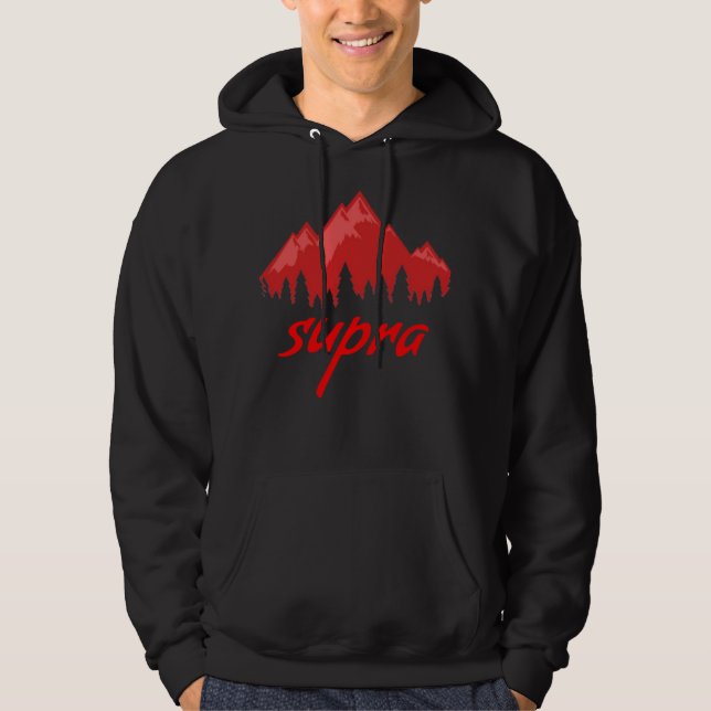 Supra Hooded Sweat Hoodie (Front)