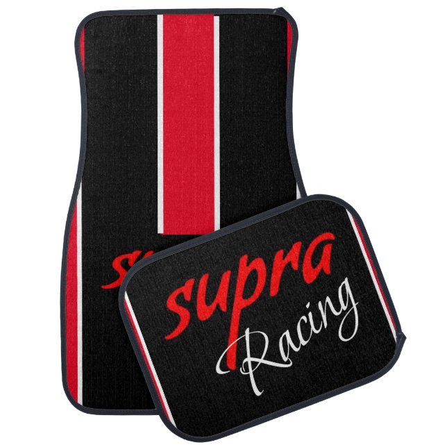Supra Racing Car Floor Mat (Set)