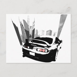 Supra Rollin' Postcard