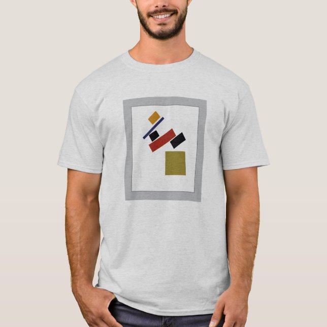 Suprematism by Kazimir Malevich T-Shirt (Front)