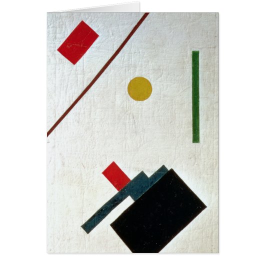 Suprematist Composition, 1915 Cards (Front)