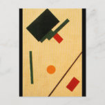 Suprematist Composition by Kazimir Malevich, Postcard