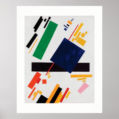 Suprematist Composition by Kazimir Malevich Poster