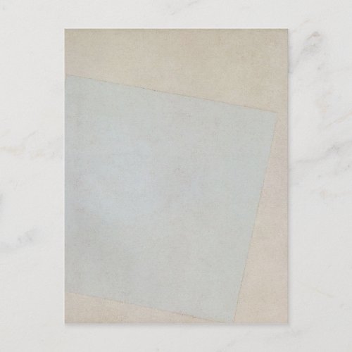 Suprematist Composition White on White by Kazimir Postcard