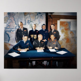 Supreme Command - Allied Expeditionary Force - WW2 Poster