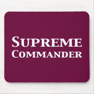 Supreme Commander Gifts Mouse Pad