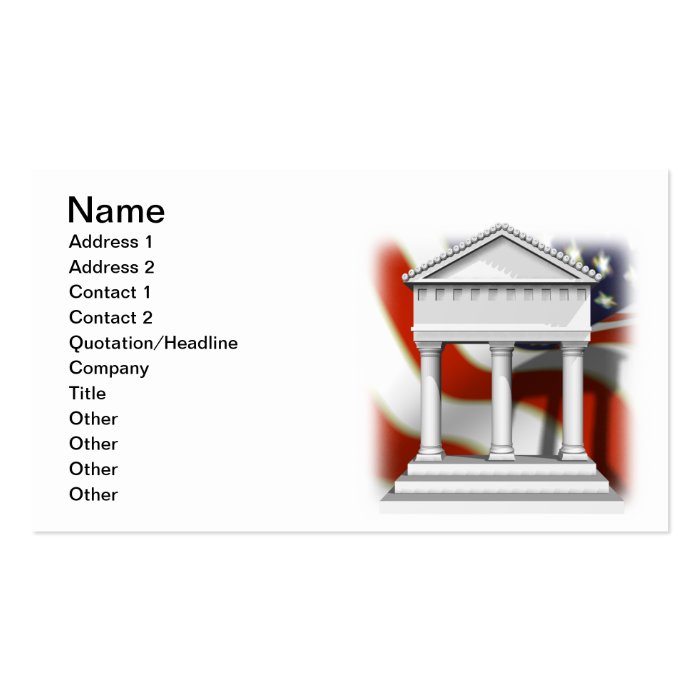 Supreme Court Business Cards