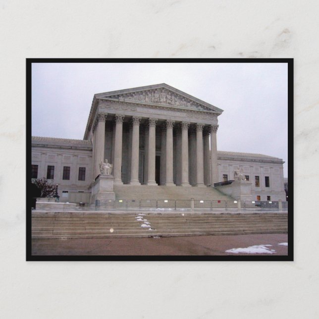 supreme court dc postcard (Front)