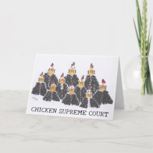 Supreme Court Greetings Card