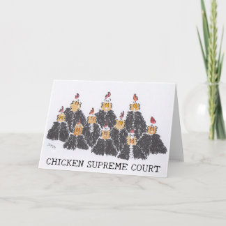 Supreme Court Greetings Card