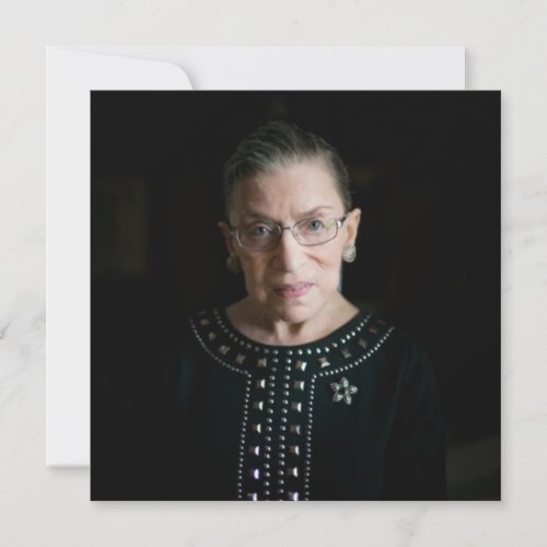 Supreme Court Justice Ruth Bader Ginsburg Invitation