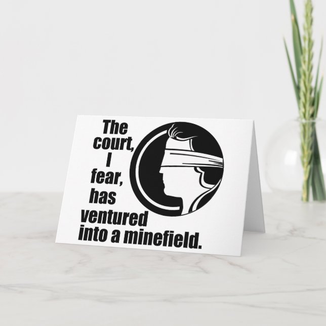 Supreme Court Ruth Bader Ginsburg Quote Card (Front)