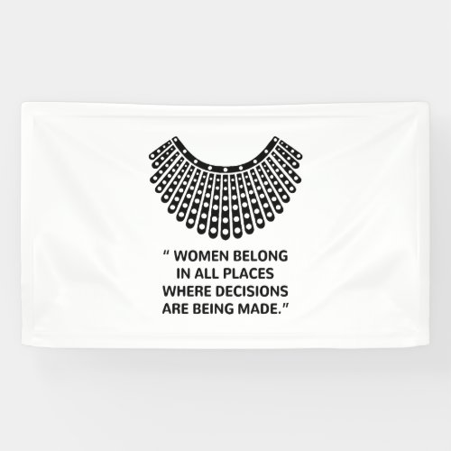 Supreme Court RUTH BADER GINSBURG Rbg Banner