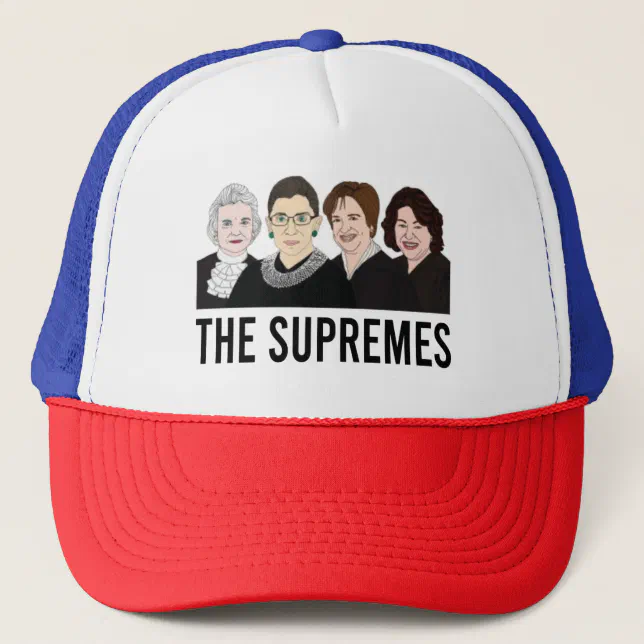 Supreme Court Women, Ruth Bader Ginsburg Trucker Hat | Zazzle display picture 2