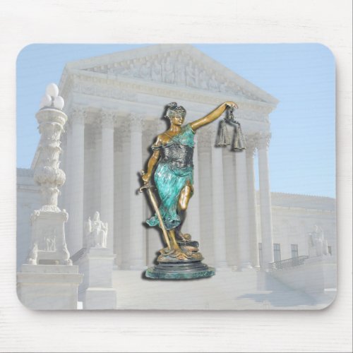 SUPREME_CT_LADY_JUSTICE MOUSE PAD