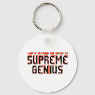 Supreme Genius Keychain