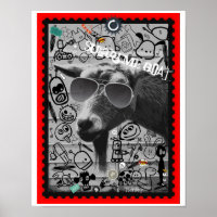 Supreme Goat Poster {Greatest Of All Time}