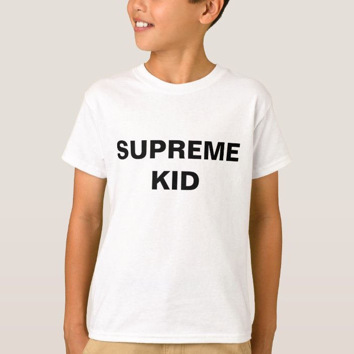 supreme kid shirt