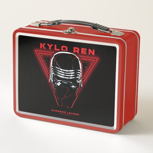 Supreme Leader Kylo Ren Metal Lunch Box