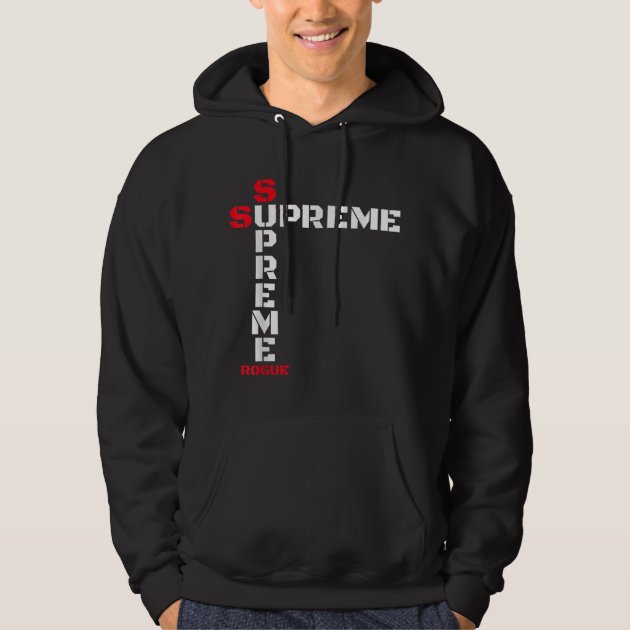 Supreme best sale military hoodie