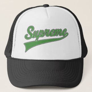 supreme trucker cap