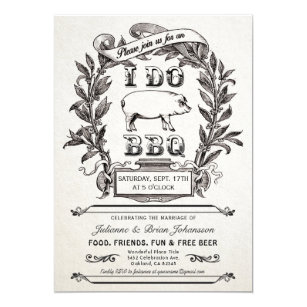 i do bbq invitations zazzle