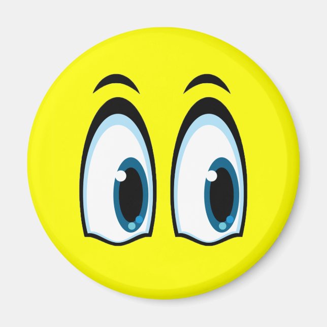 SUPRISED EYES MAGNET (Front)