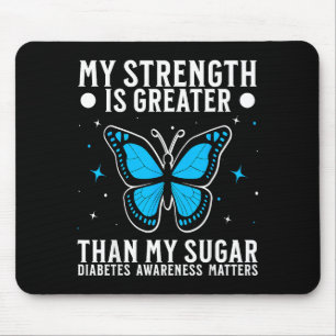 Suprt Diabetes Awareness Month Diabetes For Women  Mouse Pad