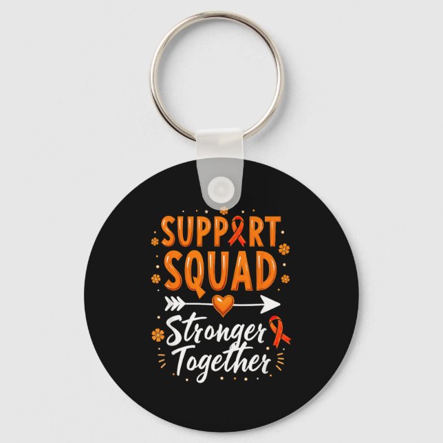 Suprt Squad Adhd Awareness  Keychain (Front)