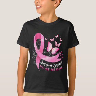 Suprt Squad Breast Cancer Awareness nk Ribbon T-Shirt