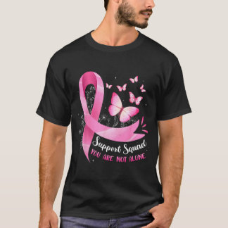 Suprt Squad Breast Cancer Awareness nk Ribbon T-Shirt