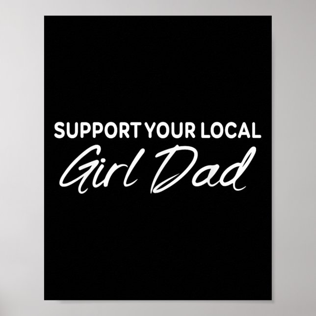 Suprt Your Local Apparel  Poster (Front)