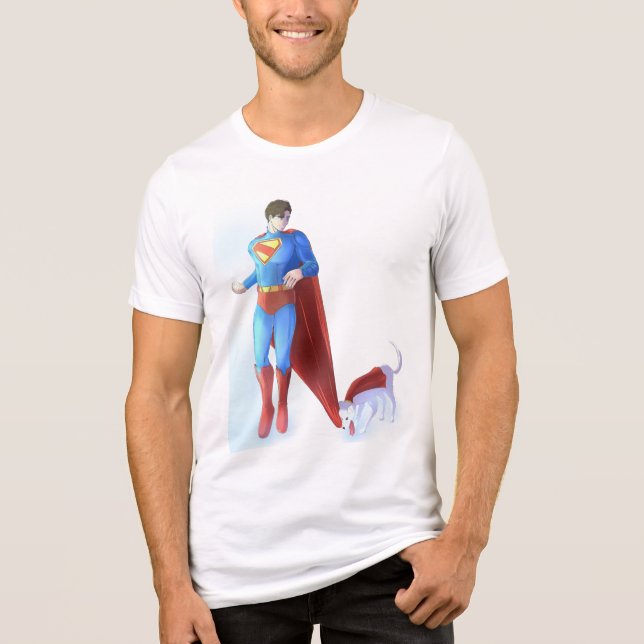 Sups&Krypto Tri-Blend Shirt (Front)