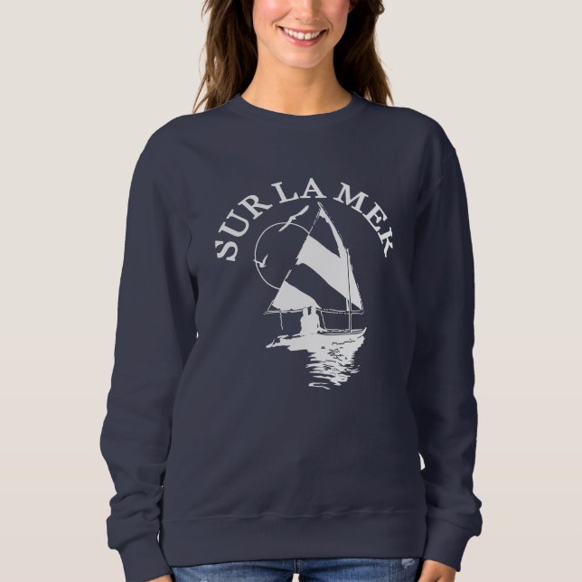 Sur La Mer Sweatshirt | Get Discounted Price (Front)