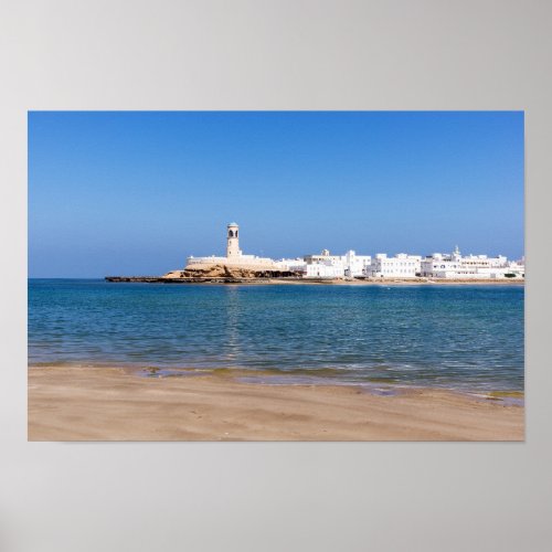 Sur Lighthouse _ Sur Oman Poster