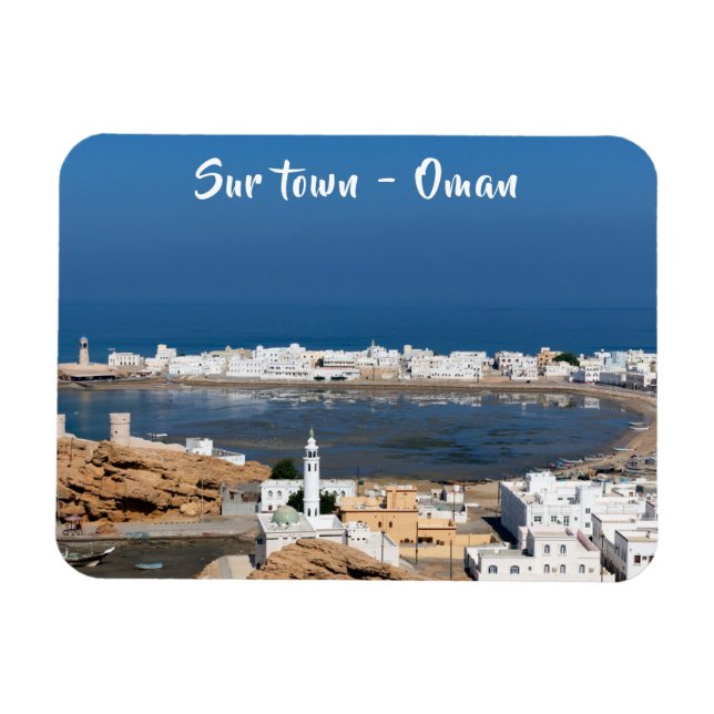 Sur town near Muscat - Oman Magnet (Horizontal)