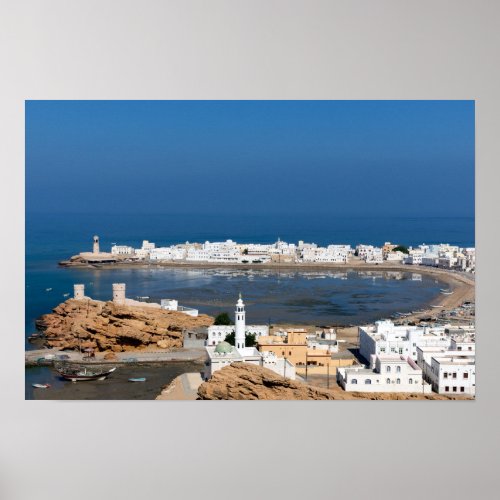 Sur town near Muscat _ Oman Poster
