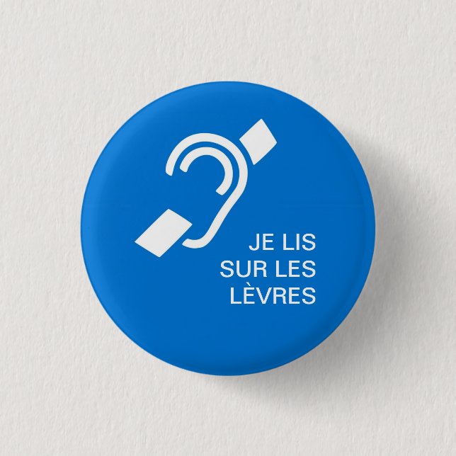 Surdité Button (Front)