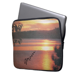 Sure as the Sun Sets Electronics Bag for Mom