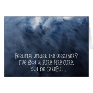 Sure-Fire Quick-Cure Get-Well Card