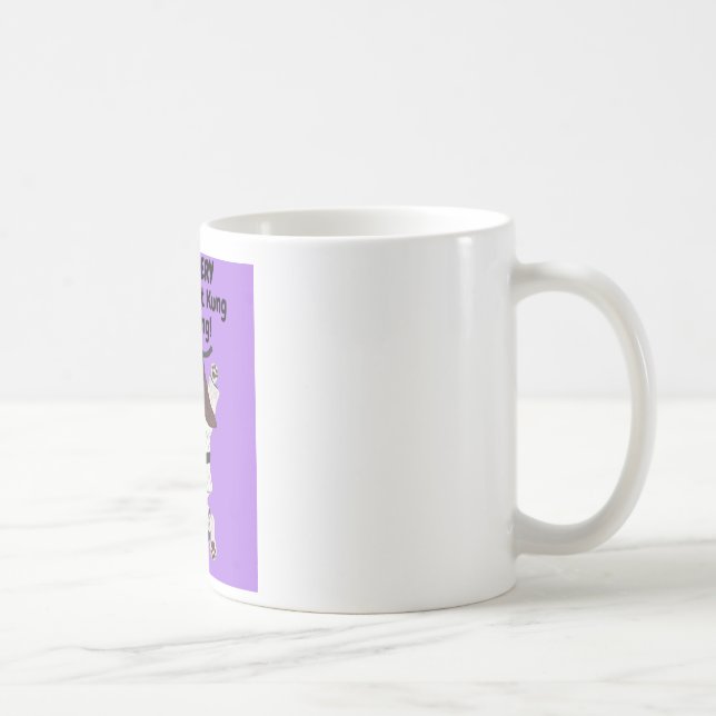 Surely EVERY Basset wasn't Kung Fu Fighting Mug (Right)