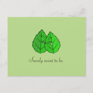 "Surely Mint to Be" Postcard