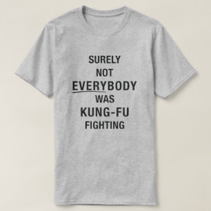 Surely not everybody was kung fu fighting T-Shirt