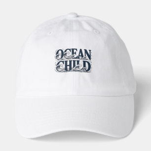Surf Aesthetic Ocean Child Wave Graphic Hat