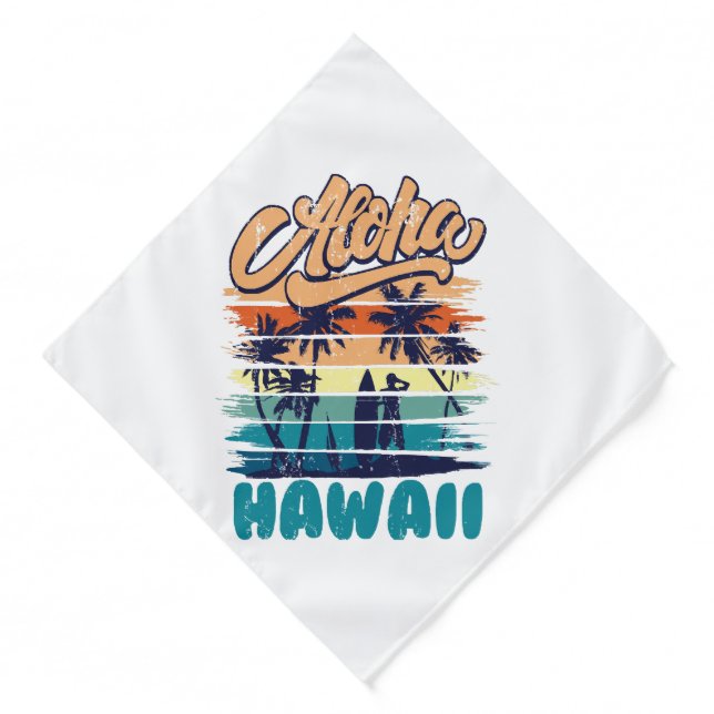 Surf - Aloha Hawaii Bandana (Front)