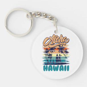 Surf - Aloha Hawaii Keychain
