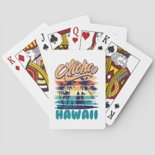 Surf - Aloha Hawaii Poker Cards