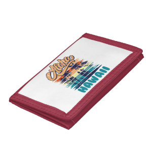 Surf - Aloha Hawaii Trifold Wallet