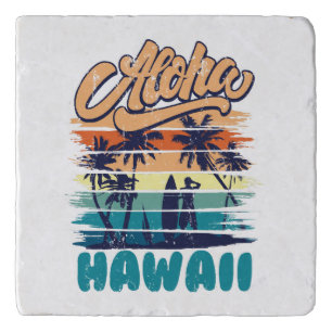 Surf - Aloha Hawaii Trivet