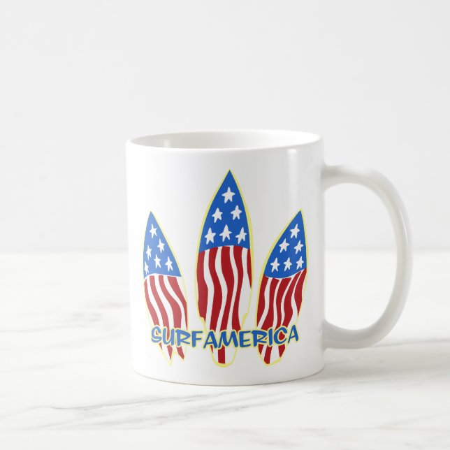 Surf America USA Mugs (Right)